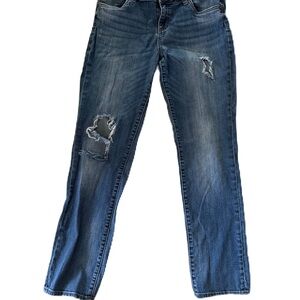 KUT From The KLOTH Women”s Denim Jeans With Rips. Size 8